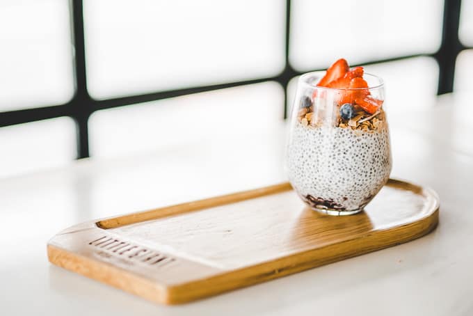Black Sticky Rice Chia at LIttle Giant Roasters