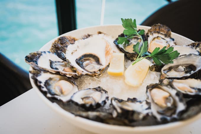 Sydney Cove Oyster Bar's signature oyster platter