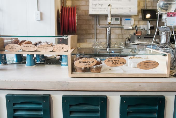 The staple muffins and pastry at Haven Specialty Coffee
