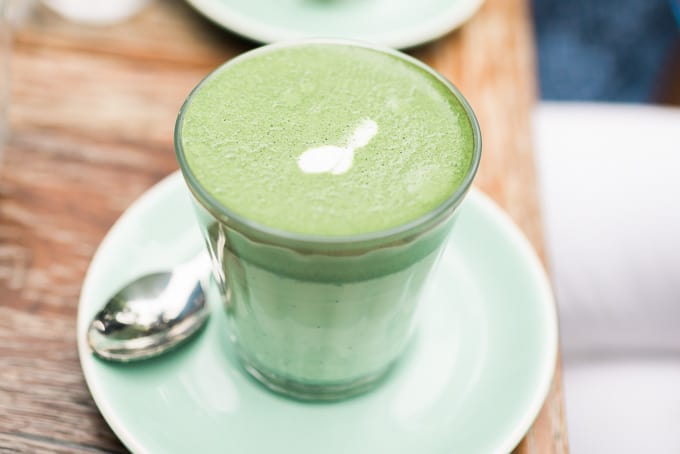 Matcha Latte Cafe Oratnek Redfern Sydney