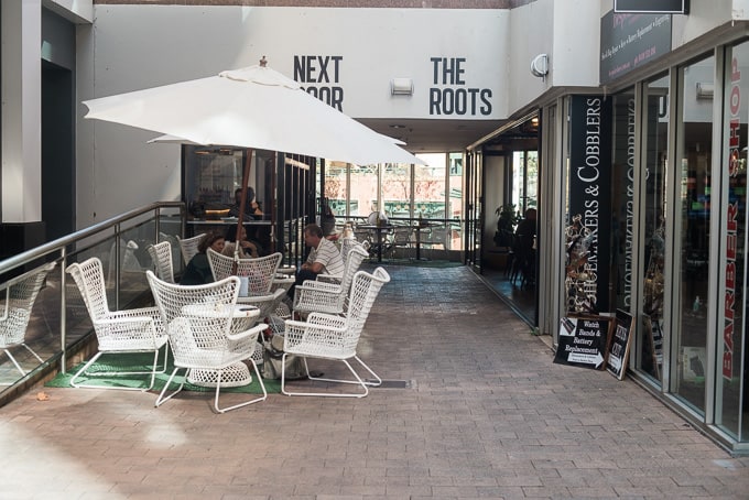 The Roots Espresspo cafe and Next Door
