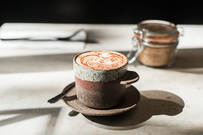 Cappuccino at Hills Bros Sydney