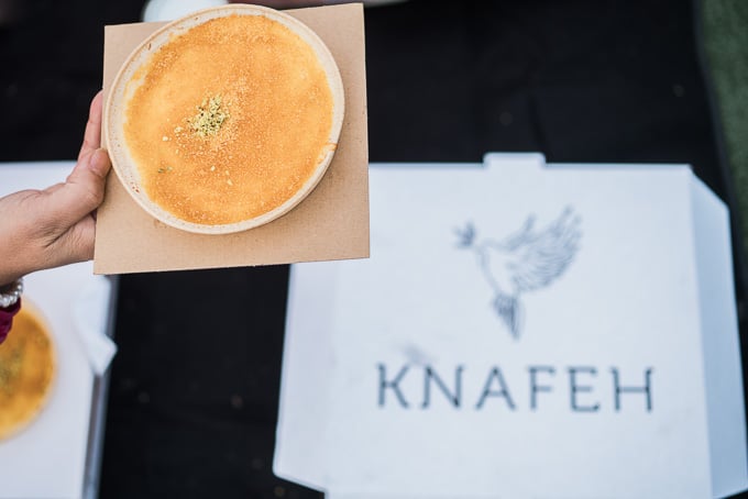 Knafeh at Hills Food Fest Rouse Hill