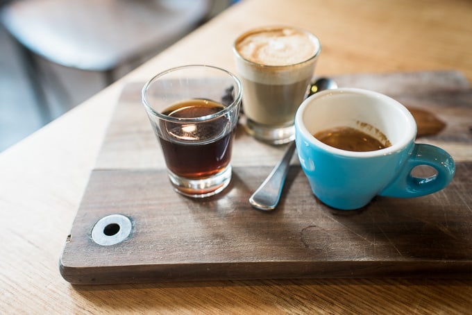 coffee platter at Elemental