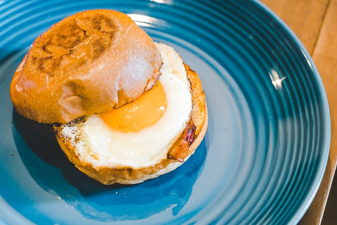 Bacon Egg Roll Normcore Coffee Roasters Sydney