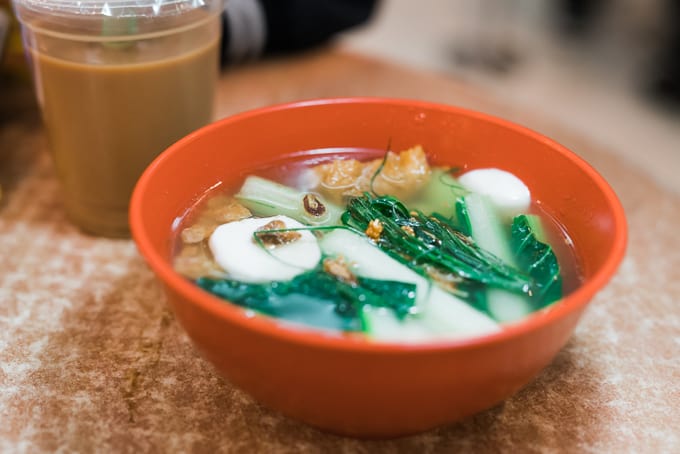 Fish Ball Soup at Ho Jiak