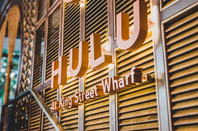 Hulu Dining King Street Wharf