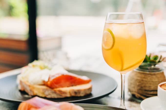 A refreshing ice tea to tame hot autumn days at Bellbird Dining and Bar