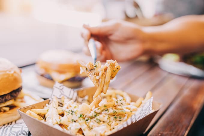 A Canadian classic Poutine is addictive