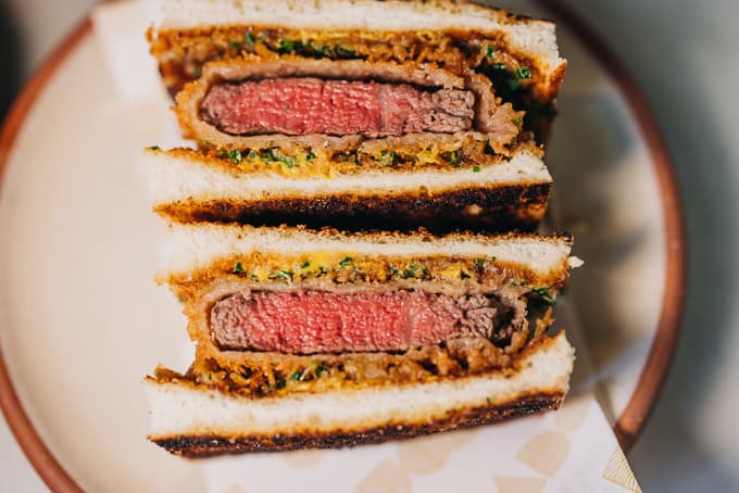 A sensational steak sandwich at Devon