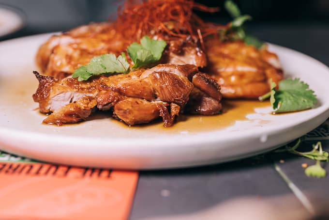 Shandong Crispy Chicken is a crowd pleaser at Ni Hao Bar